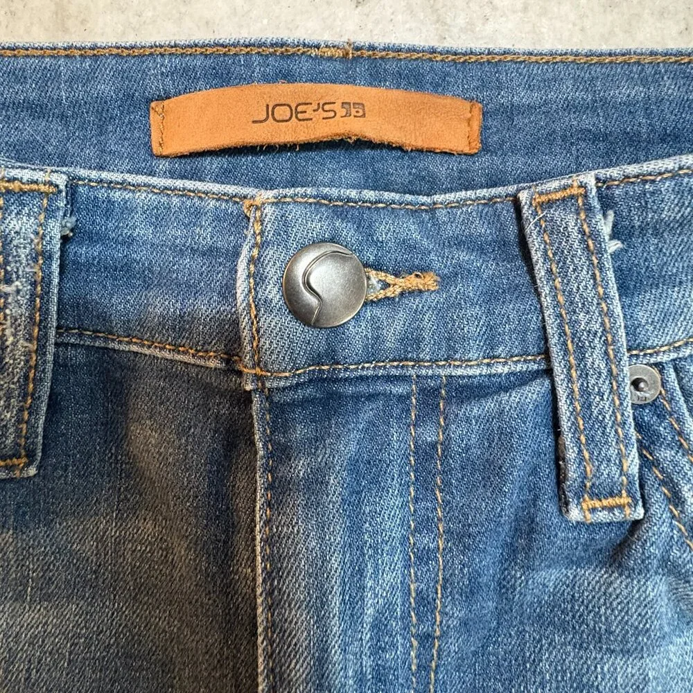Joe’s Jeans High Rise Slim Ankle Distressed Women’s Size 25